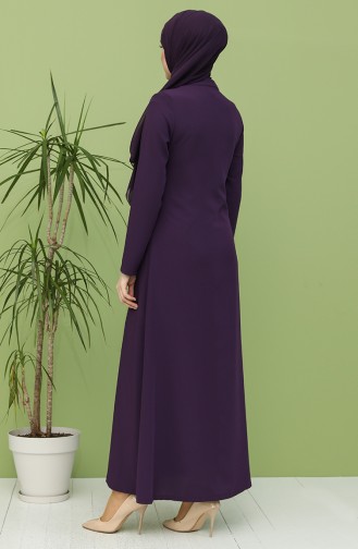 Purple Abaya 1017-02