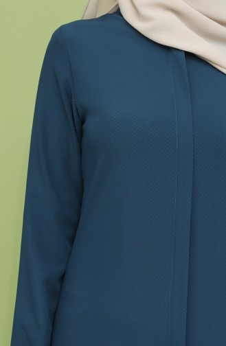 Oil Blue Abaya 1017-06