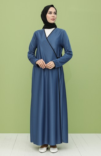 Indigo Praying Dress 4565-07