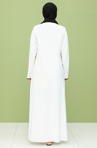 White Praying Dress 4565-08