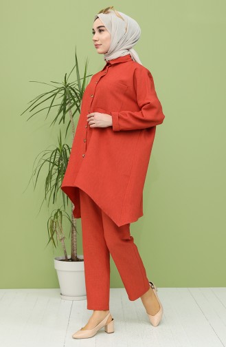 Brick Red Suit 1410-04