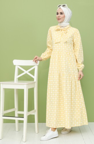 فستان أصفر 1445-07