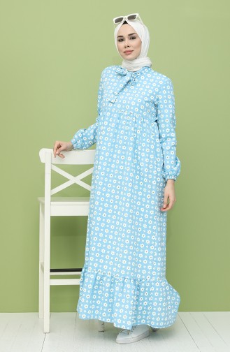 فستان أزرق 1448-04