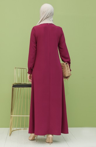 Robe Hijab Plum 1003-09