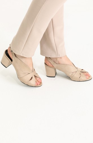 Skin Color High-Heel Shoes 9053-05