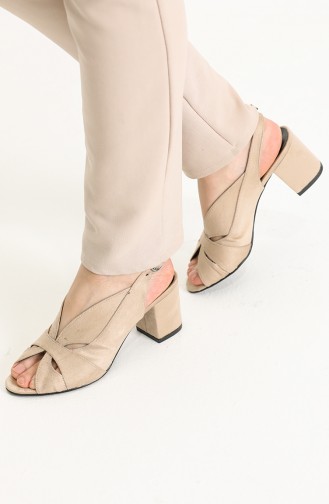 Skin Color High-Heel Shoes 9053-05