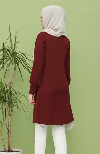 Claret red Tuniek 3191-10