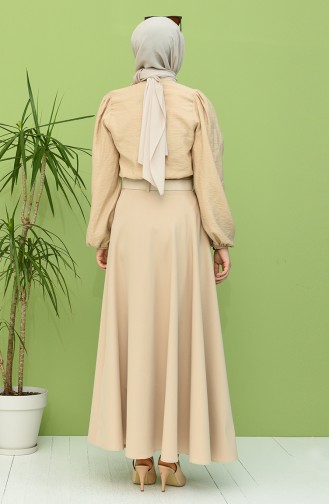 Beige Rok 2452-03