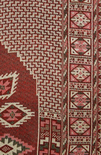 Claret Red Prayer Rug 0007-05