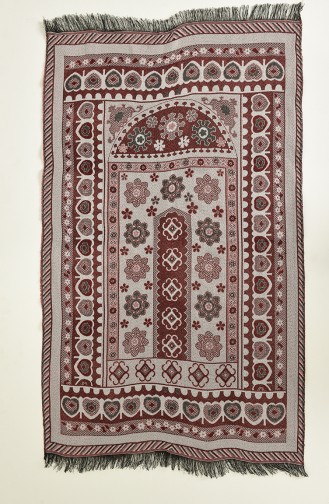 Tapis de Prière Bordeaux 0009-01