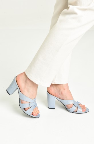 Blue Summer Slippers 1362-15