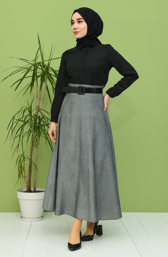 Gray Skirt 2523-07