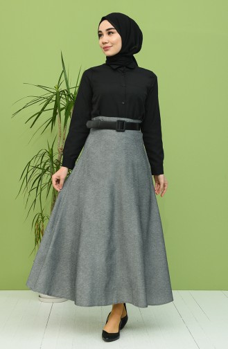 Gray Skirt 2523-07