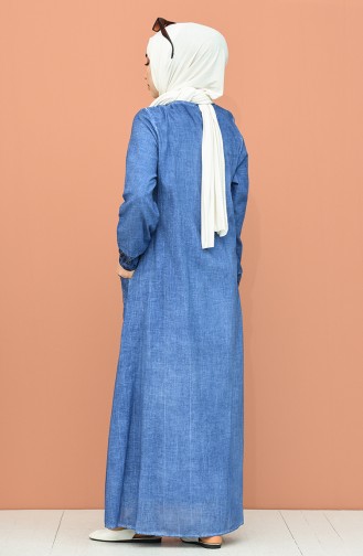 Robe Hijab Indigo 4646-02