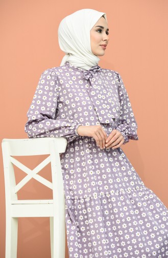 Zwetschge Hijab Kleider 1445-06