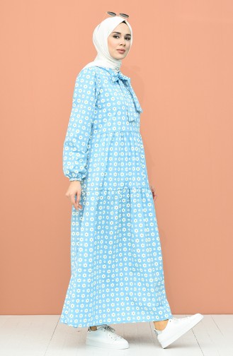 فستان أزرق 1445-08