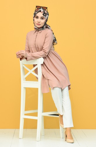 Beige-Rose Tunikas 8311-02