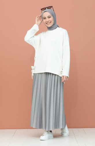 Gray Skirt 5029-04