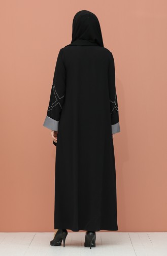Abayas Gris 8039-01
