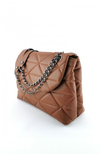 Tobacco Brown Shoulder Bag 3579-19