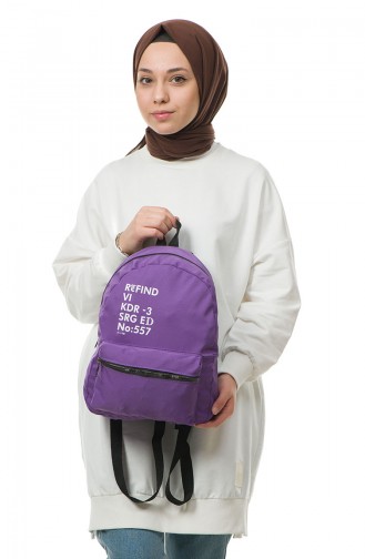 Purple Backpack 0046-06
