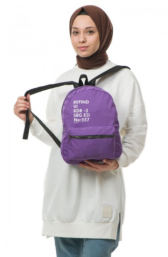 Purple Backpack 0046-06
