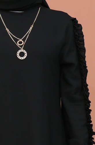 Robe Hijab Noir 7004-01
