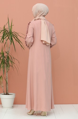 Dusty Rose İslamitische Jurk 7004-05