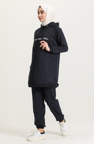 Navy Blue Tracksuit 4010-02