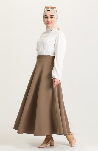 Khaki Skirt 1010021ETK-05