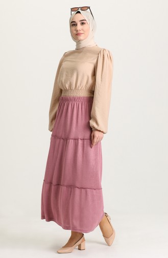 Dusty Rose Skirt 8249-01