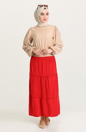 Red Skirt 8249-02