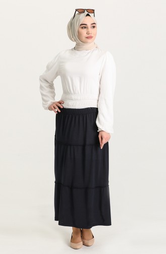 Navy Blue Rok 8249-03