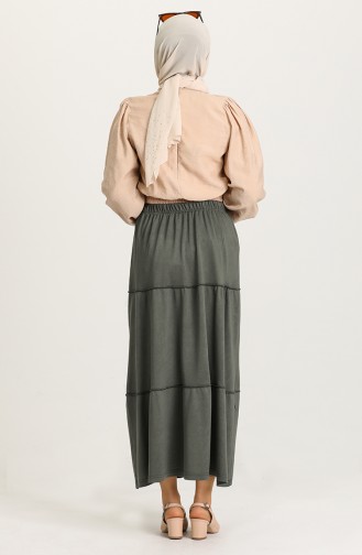 Khaki Skirt 8249-04