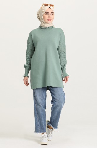 Pull Vert noisette 4290-04