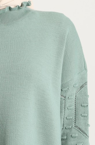 Unreife Mandelgrün Pullover 4290-04