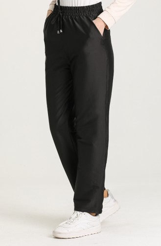 Pantalon Noir 0152-01