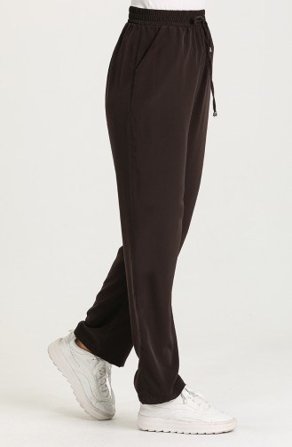 Pantalon Couleur Brun 0152-09