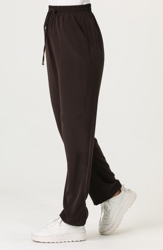 Pantalon Couleur Brun 0152-09