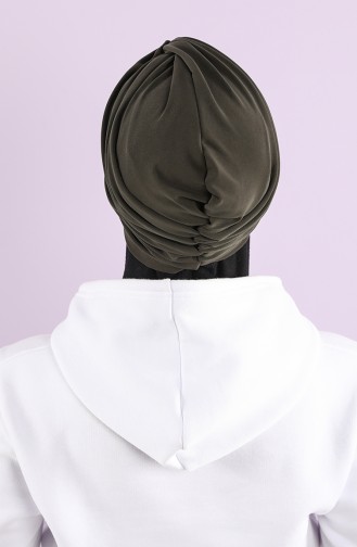 Khaki Ready to wear Turban 1153-01