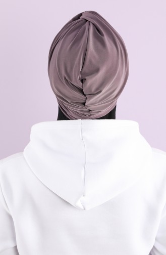 Beige-Rose Praktischer Turban 1153-04