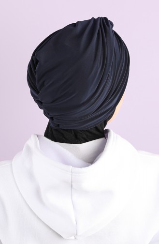 Navy Blue Ready to wear Turban 1153-09