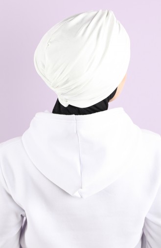 Cream Ready to Wear Turban 1153-11