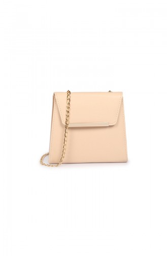 Beige Schultertasche 232Z-06