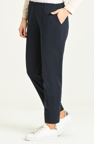 Dark Navy Blue Track Pants 2104-07