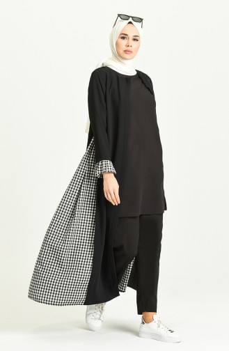 Abayas Noir 8037A-01