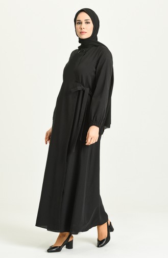 Schwarz Abayas 4058-01