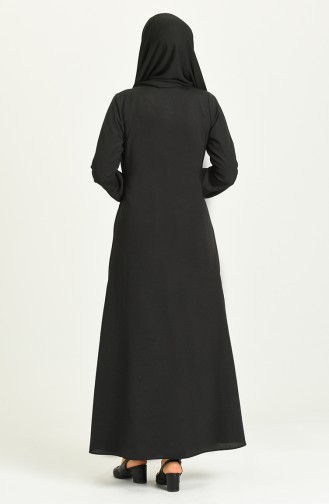 Schwarz Abayas 4058-01