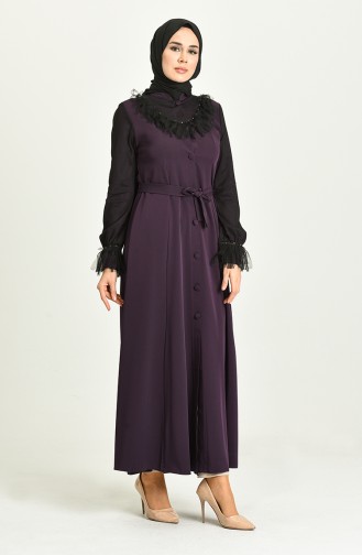 Purple Abaya 1789-01