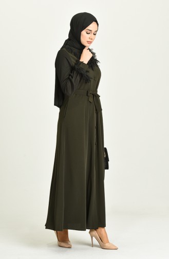 Abayas Khaki 1789-02